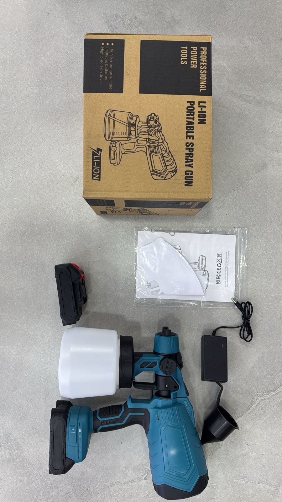 Maquina Para Pintar Recargable 2 BATERIA